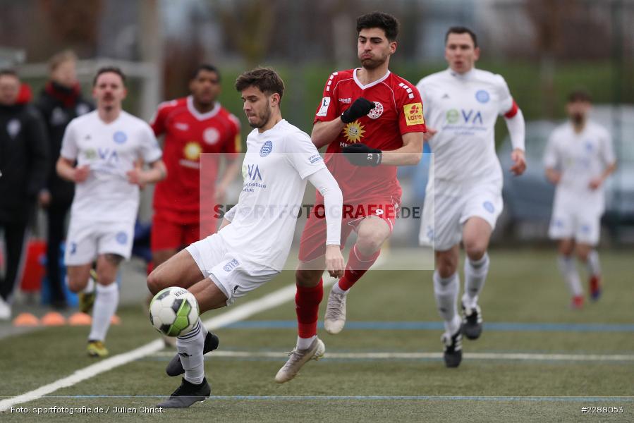 Ahmet Sagat, Dominik Crljenec, Kunstrasenplatz, Alzenau, 06.02.2021, DFL, sport, action, Fussball, Deutschland, Februar 2021, Saison 2020/2021, RWK, FCB, Regionalliga Südwest, Regionalliga, TuS RW Koblenz, FC Bayern Alzenau - Bild-ID: 2288053 Ahmet Sagat, Dominik Crljenec, Kunstrasenplatz, Alzenau, 06.02.2021, DFL, sport, action, Fussball, Deutschland, Februar 2021, Saison 2020/2021, RWK, FCB, Regionalliga Südwest, Regionalliga, TuS RW Koblenz, FC Bayern Alzenau - Bild-ID: 2288053