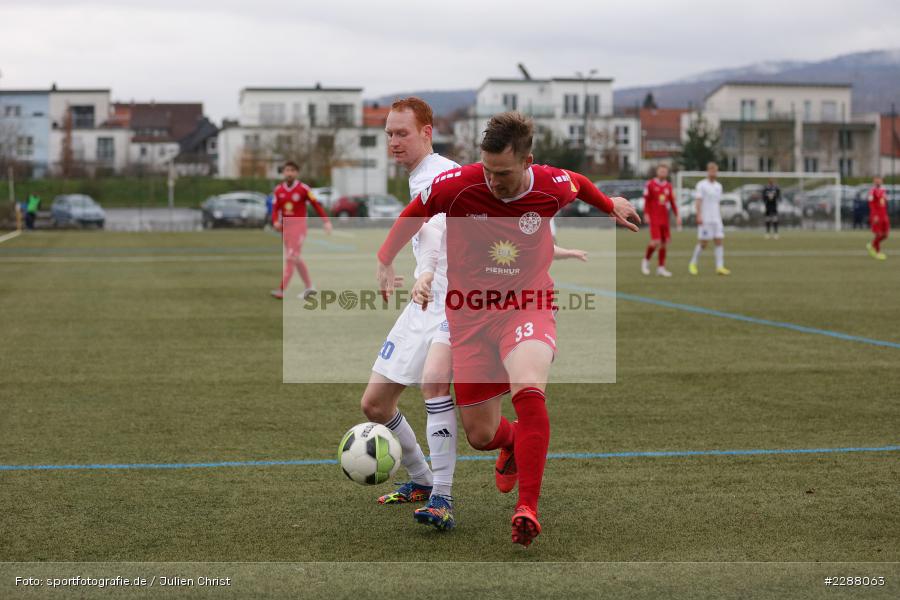 Nils Fischer, Moritz Göttel, Kunstrasenplatz, Alzenau, 06.02.2021, DFL, sport, action, Fussball, Deutschland, Februar 2021, Saison 2020/2021, RWK, FCB, Regionalliga Südwest, Regionalliga, TuS RW Koblenz, FC Bayern Alzenau - Bild-ID: 2288063 Nils Fischer, Moritz Göttel, Kunstrasenplatz, Alzenau, 06.02.2021, DFL, sport, action, Fussball, Deutschland, Februar 2021, Saison 2020/2021, RWK, FCB, Regionalliga Südwest, Regionalliga, TuS RW Koblenz, FC Bayern Alzenau - Bild-ID: 2288063