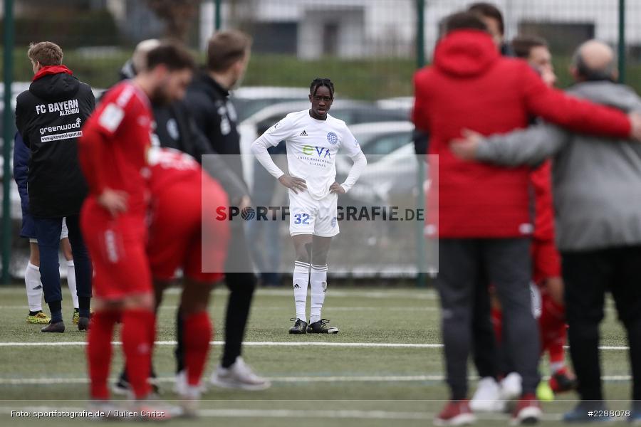 enttäuscht, Umar Saho Sarho, Kunstrasenplatz, Alzenau, 06.02.2021, DFL, sport, action, Fussball, Deutschland, Februar 2021, Saison 2020/2021, RWK, FCB, Regionalliga Südwest, Regionalliga, TuS RW Koblenz, FC Bayern Alzenau - Bild-ID: 2288078