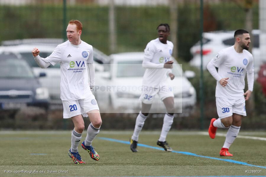 Kubilay Cetin, Umar Saho Sarho, Nils Fischer, Kunstrasenplatz, Alzenau, 06.02.2021, DFL, sport, action, Fussball, Deutschland, Februar 2021, Saison 2020/2021, RWK, FCB, Regionalliga Südwest, Regionalliga, TuS RW Koblenz, FC Bayern Alzenau - Bild-ID: 2288101 Kubilay Cetin, Umar Saho Sarho, Nils Fischer, Kunstrasenplatz, Alzenau, 06.02.2021, DFL, sport, action, Fussball, Deutschland, Februar 2021, Saison 2020/2021, RWK, FCB, Regionalliga Südwest, Regionalliga, TuS RW Koblenz, FC Bayern Alzenau - Bild-ID: 2288101