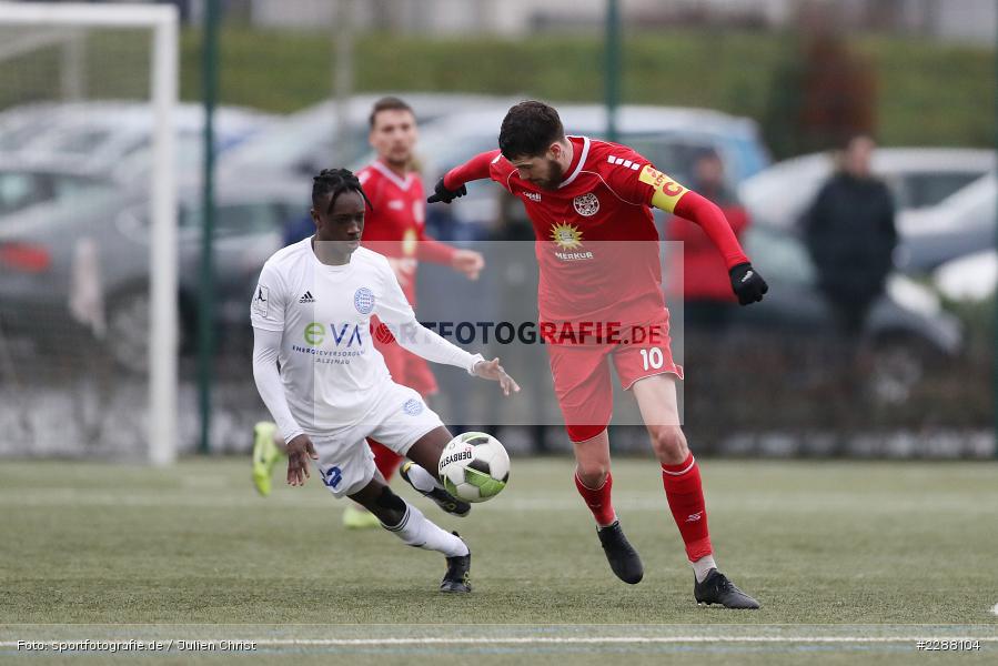 Umar Saho Sarho, Quentin Fouley, Kunstrasenplatz, Alzenau, 06.02.2021, DFL, sport, action, Fussball, Deutschland, Februar 2021, Saison 2020/2021, RWK, FCB, Regionalliga Südwest, Regionalliga, TuS RW Koblenz, FC Bayern Alzenau - Bild-ID: 2288104 Umar Saho Sarho, Quentin Fouley, Kunstrasenplatz, Alzenau, 06.02.2021, DFL, sport, action, Fussball, Deutschland, Februar 2021, Saison 2020/2021, RWK, FCB, Regionalliga Südwest, Regionalliga, TuS RW Koblenz, FC Bayern Alzenau - Bild-ID: 2288104