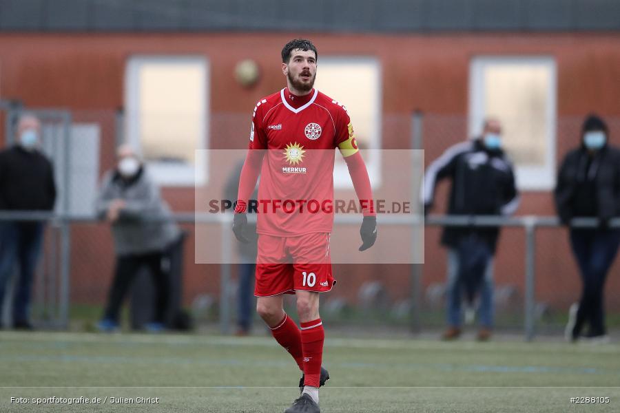 Quentin Fouley, Kunstrasenplatz, Alzenau, 06.02.2021, DFL, sport, action, Fussball, Deutschland, Februar 2021, Saison 2020/2021, RWK, FCB, Regionalliga Südwest, Regionalliga, TuS RW Koblenz, FC Bayern Alzenau - Bild-ID: 2288105 Quentin Fouley, Kunstrasenplatz, Alzenau, 06.02.2021, DFL, sport, action, Fussball, Deutschland, Februar 2021, Saison 2020/2021, RWK, FCB, Regionalliga Südwest, Regionalliga, TuS RW Koblenz, FC Bayern Alzenau - Bild-ID: 2288105