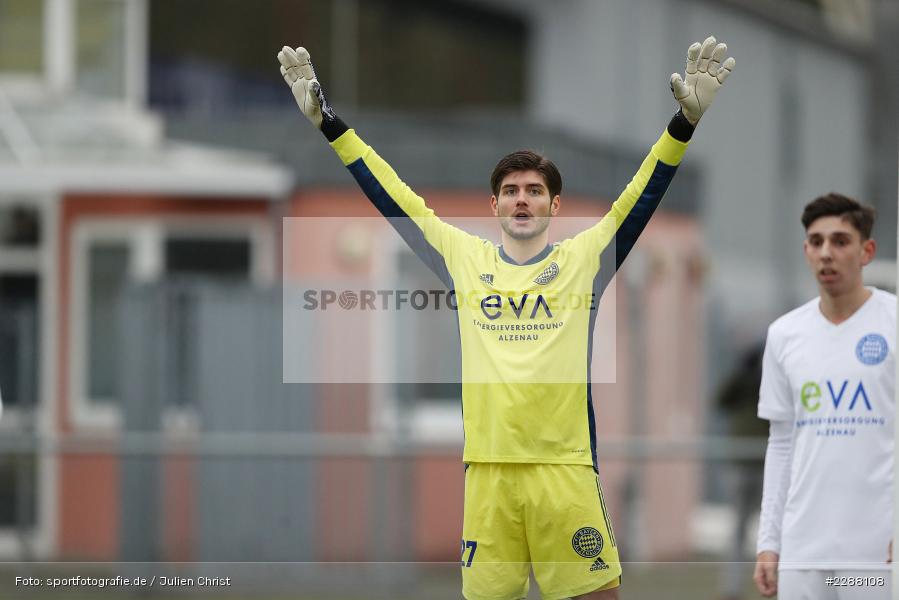 Torwart, Julian Bauer, Kunstrasenplatz, Alzenau, 06.02.2021, DFL, sport, action, Fussball, Deutschland, Februar 2021, Saison 2020/2021, RWK, FCB, Regionalliga Südwest, Regionalliga, TuS RW Koblenz, FC Bayern Alzenau - Bild-ID: 2288108 Torwart, Julian Bauer, Kunstrasenplatz, Alzenau, 06.02.2021, DFL, sport, action, Fussball, Deutschland, Februar 2021, Saison 2020/2021, RWK, FCB, Regionalliga Südwest, Regionalliga, TuS RW Koblenz, FC Bayern Alzenau - Bild-ID: 2288108