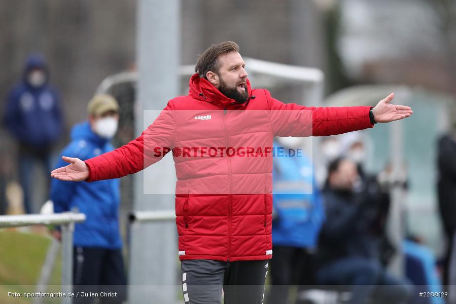 Hände, Arme, gestikuliert, Heiner Backhaus, Kunstrasenplatz, Alzenau, 06.02.2021, DFL, sport, action, Fussball, Deutschland, Februar 2021, Saison 2020/2021, RWK, FCB, Regionalliga Südwest, Regionalliga, TuS RW Koblenz, FC Bayern Alzenau - Bild-ID: 2288129 Hände, Arme, gestikuliert, Heiner Backhaus, Kunstrasenplatz, Alzenau, 06.02.2021, DFL, sport, action, Fussball, Deutschland, Februar 2021, Saison 2020/2021, RWK, FCB, Regionalliga Südwest, Regionalliga, TuS RW Koblenz, FC Bayern Alzenau - Bild-ID: 2288129