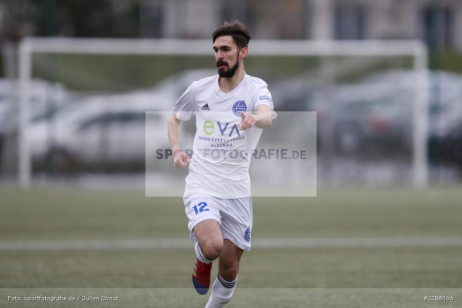 Marco Ferukoski, Kunstrasenplatz, Alzenau, 06.02.2021, DFL, sport, action, Fussball, Deutschland, Februar 2021, Saison 2020/2021, RWK, FCB, Regionalliga Südwest, Regionalliga, TuS RW Koblenz, FC Bayern Alzenau - Bild-ID: 2288166