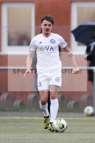 Daniel Haritonov, Kunstrasenplatz, Alzenau, 06.02.2021, DFL, sport, action, Fussball, Deutschland, Februar 2021, Saison 2020/2021, RWK, FCB, Regionalliga Südwest, Regionalliga, TuS RW Koblenz, FC Bayern Alzenau - Bild-ID: 2288167