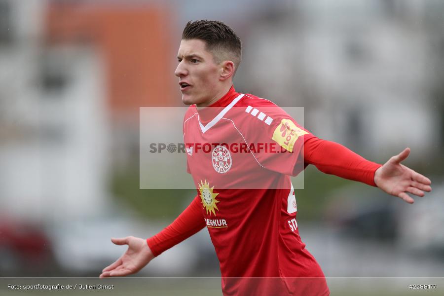Hände, Arme, gestikuliert, Marko Stojanovic, Kunstrasenplatz, Alzenau, 06.02.2021, DFL, sport, action, Fussball, Deutschland, Februar 2021, Saison 2020/2021, RWK, FCB, Regionalliga Südwest, Regionalliga, TuS RW Koblenz, FC Bayern Alzenau - Bild-ID: 2288177