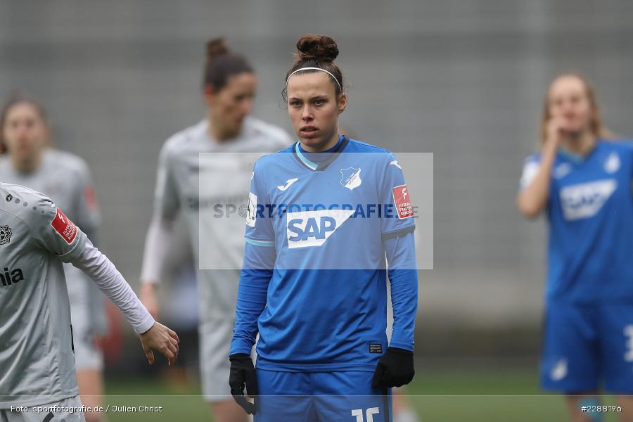 Nicole Billa, Dietmar-Hopp-Stadion, Sinsheim, 07.02.2021, DFL, sport, action, Fussball, Deutschland, Februar 2021, Saison 2020/2021, B04, TSG, Bundesliga, FLYERALARM Frauen-Bundesliga, Frauen, FFBL, Bayer 04 Leverkusen, TSG 1899 Hoffenheim - Bild-ID: 2288196 Nicole Billa, Dietmar-Hopp-Stadion, Sinsheim, 07.02.2021, DFL, sport, action, Fussball, Deutschland, Februar 2021, Saison 2020/2021, B04, TSG, Bundesliga, FLYERALARM Frauen-Bundesliga, Frauen, FFBL, Bayer 04 Leverkusen, TSG 1899 Hoffenheim - Bild-ID: 2288196