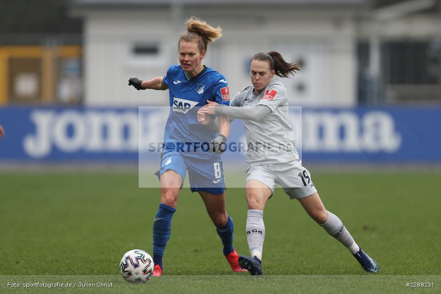 Dora Zeller, Maximiliane Rall, Dietmar-Hopp-Stadion, Sinsheim, 07.02.2021, DFL, sport, action, Fussball, Deutschland, Februar 2021, Saison 2020/2021, B04, TSG, Bundesliga, FLYERALARM Frauen-Bundesliga, Frauen, FFBL, Bayer 04 Leverkusen, TSG 1899 Hoffenheim - Bild-ID: 2288231 Dora Zeller, Maximiliane Rall, Dietmar-Hopp-Stadion, Sinsheim, 07.02.2021, DFL, sport, action, Fussball, Deutschland, Februar 2021, Saison 2020/2021, B04, TSG, Bundesliga, FLYERALARM Frauen-Bundesliga, Frauen, FFBL, Bayer 04 Leverkusen, TSG 1899 Hoffenheim - Bild-ID: 2288231