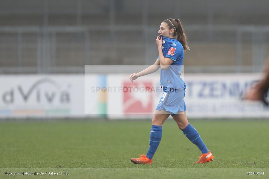 Katharina Naschenweng, Dietmar-Hopp-Stadion, Sinsheim, 07.02.2021, DFL, sport, action, Fussball, Deutschland, Februar 2021, Saison 2020/2021, B04, TSG, Bundesliga, FLYERALARM Frauen-Bundesliga, Frauen, FFBL, Bayer 04 Leverkusen, TSG 1899 Hoffenheim - Bild-ID: 2288244