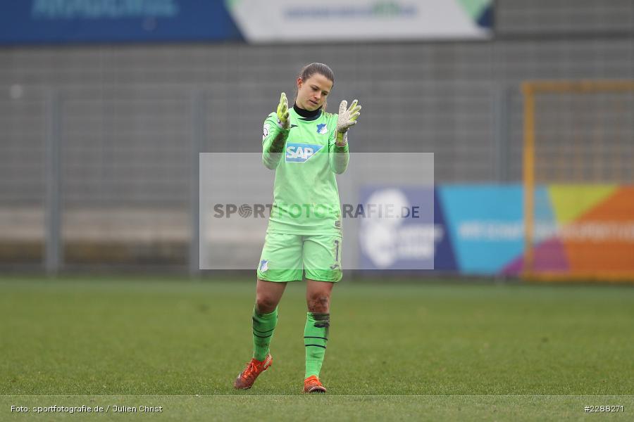 Jubel, Martina Tufekovic, Dietmar-Hopp-Stadion, Sinsheim, 07.02.2021, DFL, sport, action, Fussball, Deutschland, Februar 2021, Saison 2020/2021, B04, TSG, Bundesliga, FLYERALARM Frauen-Bundesliga, Frauen, FFBL, Bayer 04 Leverkusen, TSG 1899 Hoffenheim - Bild-ID: 2288271