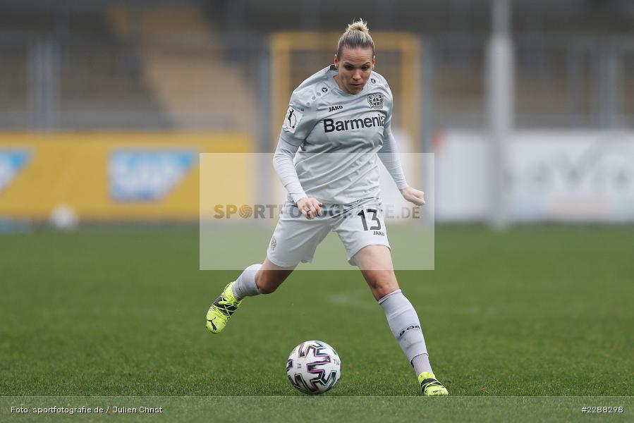 Isabel Kerschowski, Dietmar-Hopp-Stadion, Sinsheim, 07.02.2021, DFL, sport, action, Fussball, Deutschland, Februar 2021, Saison 2020/2021, B04, TSG, Bundesliga, FLYERALARM Frauen-Bundesliga, Frauen, FFBL, Bayer 04 Leverkusen, TSG 1899 Hoffenheim - Bild-ID: 2288298 Isabel Kerschowski, Dietmar-Hopp-Stadion, Sinsheim, 07.02.2021, DFL, sport, action, Fussball, Deutschland, Februar 2021, Saison 2020/2021, B04, TSG, Bundesliga, FLYERALARM Frauen-Bundesliga, Frauen, FFBL, Bayer 04 Leverkusen, TSG 1899 Hoffenheim - Bild-ID: 2288298