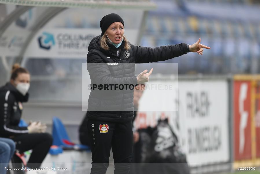 Co-Trainerin, Hände, Arme, gestikuliert, gibt Anweisungen, Jacqueline Dünker, Dietmar-Hopp-Stadion, Sinsheim, 07.02.2021, DFL, sport, action, Fussball, Deutschland, Februar 2021, Saison 2020/2021, B04, TSG, Bundesliga, FLYERALARM Frauen-Bundesliga, Frauen, FFBL, Bayer 04 Leverkusen, TSG 1899 Hoffenheim - Bild-ID: 2288300 Co-Trainerin, Hände, Arme, gestikuliert, gibt Anweisungen, Jacqueline Dünker, Dietmar-Hopp-Stadion, Sinsheim, 07.02.2021, DFL, sport, action, Fussball, Deutschland, Februar 2021, Saison 2020/2021, B04, TSG, Bundesliga, FLYERALARM Frauen-Bundesliga, Frauen, FFBL, Bayer 04 Leverkusen, TSG 1899 Hoffenheim - Bild-ID: 2288300