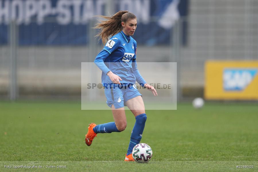 Jule Brand, Dietmar-Hopp-Stadion, Sinsheim, 07.02.2021, DFL, sport, action, Fussball, Deutschland, Februar 2021, Saison 2020/2021, B04, TSG, Bundesliga, FLYERALARM Frauen-Bundesliga, Frauen, FFBL, Bayer 04 Leverkusen, TSG 1899 Hoffenheim - Bild-ID: 2288302 Jule Brand, Dietmar-Hopp-Stadion, Sinsheim, 07.02.2021, DFL, sport, action, Fussball, Deutschland, Februar 2021, Saison 2020/2021, B04, TSG, Bundesliga, FLYERALARM Frauen-Bundesliga, Frauen, FFBL, Bayer 04 Leverkusen, TSG 1899 Hoffenheim - Bild-ID: 2288302
