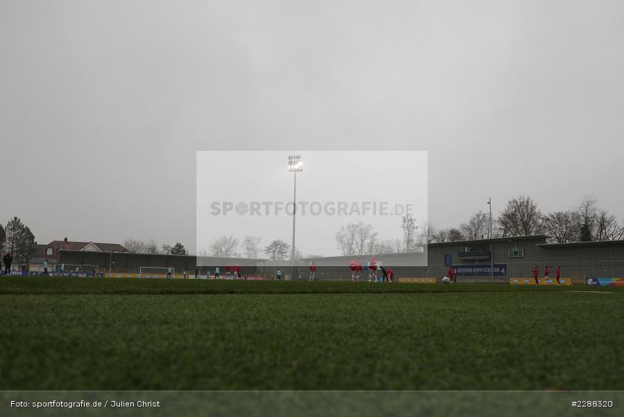 Dietmar-Hopp-Stadion, Sinsheim, 07.02.2021, DFL, sport, action, Fussball, Deutschland, Februar 2021, Saison 2020/2021, B04, TSG, Bundesliga, FLYERALARM Frauen-Bundesliga, Frauen, FFBL, Bayer 04 Leverkusen, TSG 1899 Hoffenheim - Bild-ID: 2288320 Dietmar-Hopp-Stadion, Sinsheim, 07.02.2021, DFL, sport, action, Fussball, Deutschland, Februar 2021, Saison 2020/2021, B04, TSG, Bundesliga, FLYERALARM Frauen-Bundesliga, Frauen, FFBL, Bayer 04 Leverkusen, TSG 1899 Hoffenheim - Bild-ID: 2288320
