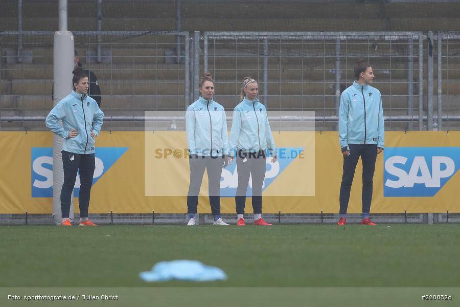 Dietmar-Hopp-Stadion, Sinsheim, 07.02.2021, DFL, sport, action, Fussball, Deutschland, Februar 2021, Saison 2020/2021, B04, TSG, Bundesliga, FLYERALARM Frauen-Bundesliga, Frauen, FFBL, Bayer 04 Leverkusen, TSG 1899 Hoffenheim - Bild-ID: 2288326 Dietmar-Hopp-Stadion, Sinsheim, 07.02.2021, DFL, sport, action, Fussball, Deutschland, Februar 2021, Saison 2020/2021, B04, TSG, Bundesliga, FLYERALARM Frauen-Bundesliga, Frauen, FFBL, Bayer 04 Leverkusen, TSG 1899 Hoffenheim - Bild-ID: 2288326