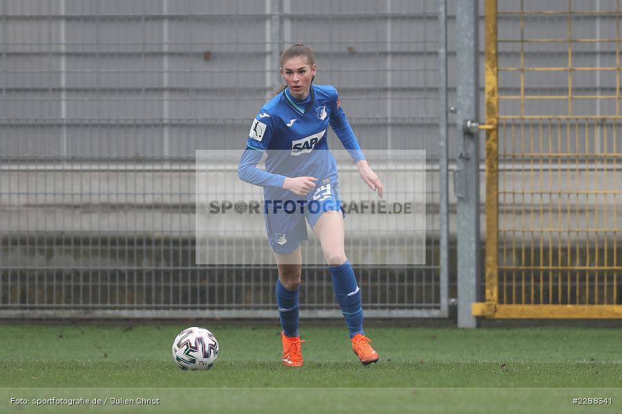 Jule Brand, Dietmar-Hopp-Stadion, Sinsheim, 07.02.2021, DFL, sport, action, Fussball, Deutschland, Februar 2021, Saison 2020/2021, B04, TSG, Bundesliga, FLYERALARM Frauen-Bundesliga, Frauen, FFBL, Bayer 04 Leverkusen, TSG 1899 Hoffenheim - Bild-ID: 2288341 Jule Brand, Dietmar-Hopp-Stadion, Sinsheim, 07.02.2021, DFL, sport, action, Fussball, Deutschland, Februar 2021, Saison 2020/2021, B04, TSG, Bundesliga, FLYERALARM Frauen-Bundesliga, Frauen, FFBL, Bayer 04 Leverkusen, TSG 1899 Hoffenheim - Bild-ID: 2288341