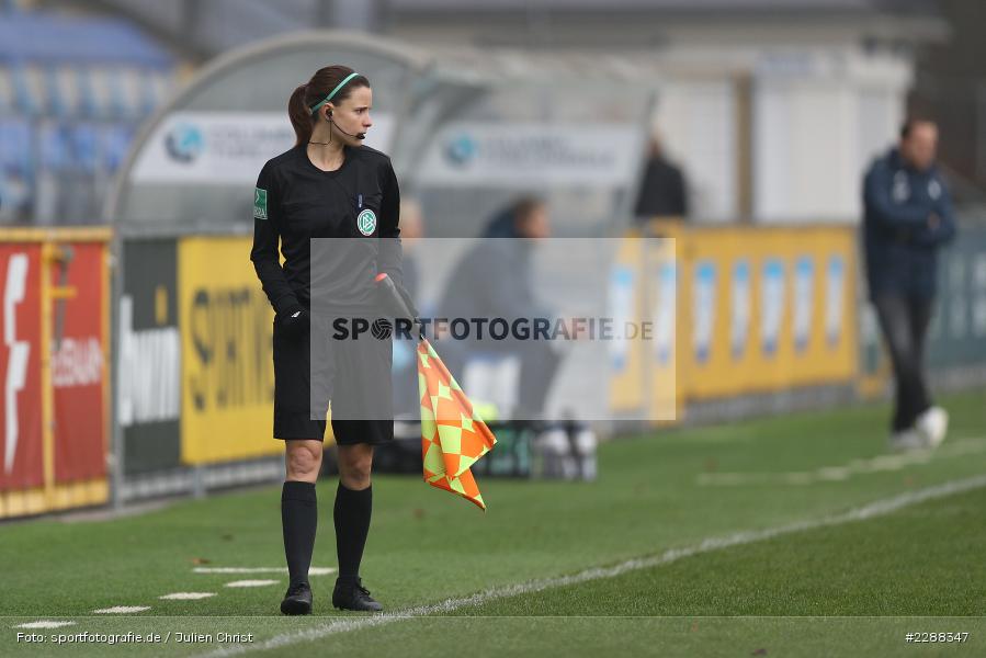 Schiedsrichter Assistentin, Daniela Göttlinger, Dietmar-Hopp-Stadion, Sinsheim, 07.02.2021, DFL, sport, action, Fussball, Deutschland, Februar 2021, Saison 2020/2021, B04, TSG, Bundesliga, FLYERALARM Frauen-Bundesliga, Frauen, FFBL, Bayer 04 Leverkusen, TSG 1899 Hoffenheim - Bild-ID: 2288347 Schiedsrichter Assistentin, Daniela Göttlinger, Dietmar-Hopp-Stadion, Sinsheim, 07.02.2021, DFL, sport, action, Fussball, Deutschland, Februar 2021, Saison 2020/2021, B04, TSG, Bundesliga, FLYERALARM Frauen-Bundesliga, Frauen, FFBL, Bayer 04 Leverkusen, TSG 1899 Hoffenheim - Bild-ID: 2288347
