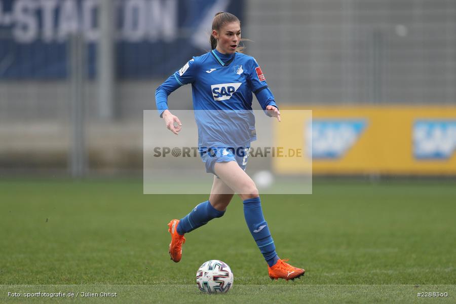 Jule Brand, Dietmar-Hopp-Stadion, Sinsheim, 07.02.2021, DFL, sport, action, Fussball, Deutschland, Februar 2021, Saison 2020/2021, B04, TSG, Bundesliga, FLYERALARM Frauen-Bundesliga, Frauen, FFBL, Bayer 04 Leverkusen, TSG 1899 Hoffenheim - Bild-ID: 2288360 Jule Brand, Dietmar-Hopp-Stadion, Sinsheim, 07.02.2021, DFL, sport, action, Fussball, Deutschland, Februar 2021, Saison 2020/2021, B04, TSG, Bundesliga, FLYERALARM Frauen-Bundesliga, Frauen, FFBL, Bayer 04 Leverkusen, TSG 1899 Hoffenheim - Bild-ID: 2288360