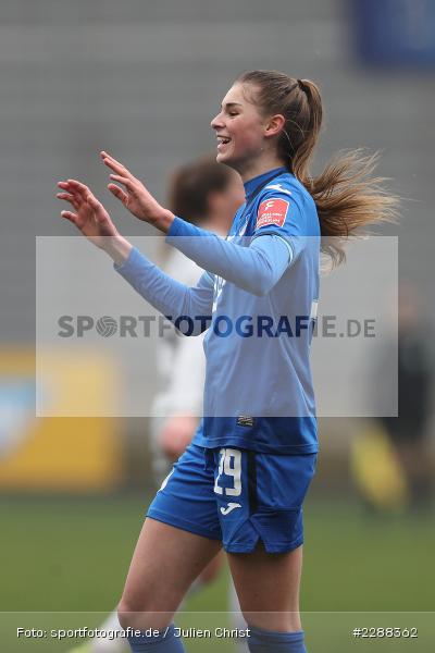 Torjubel, Jule Brand, Dietmar-Hopp-Stadion, Sinsheim, 07.02.2021, DFL, sport, action, Fussball, Deutschland, Februar 2021, Saison 2020/2021, B04, TSG, Bundesliga, FLYERALARM Frauen-Bundesliga, Frauen, FFBL, Bayer 04 Leverkusen, TSG 1899 Hoffenheim - Bild-ID: 2288362 Torjubel, Jule Brand, Dietmar-Hopp-Stadion, Sinsheim, 07.02.2021, DFL, sport, action, Fussball, Deutschland, Februar 2021, Saison 2020/2021, B04, TSG, Bundesliga, FLYERALARM Frauen-Bundesliga, Frauen, FFBL, Bayer 04 Leverkusen, TSG 1899 Hoffenheim - Bild-ID: 2288362