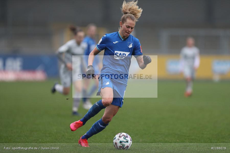 Maximiliane Rall, Dietmar-Hopp-Stadion, Sinsheim, 07.02.2021, DFL, sport, action, Fussball, Deutschland, Februar 2021, Saison 2020/2021, B04, TSG, Bundesliga, FLYERALARM Frauen-Bundesliga, Frauen, FFBL, Bayer 04 Leverkusen, TSG 1899 Hoffenheim - Bild-ID: 2288378 Maximiliane Rall, Dietmar-Hopp-Stadion, Sinsheim, 07.02.2021, DFL, sport, action, Fussball, Deutschland, Februar 2021, Saison 2020/2021, B04, TSG, Bundesliga, FLYERALARM Frauen-Bundesliga, Frauen, FFBL, Bayer 04 Leverkusen, TSG 1899 Hoffenheim - Bild-ID: 2288378