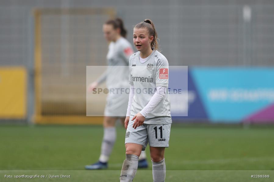Kristin Kögel, Dietmar-Hopp-Stadion, Sinsheim, 07.02.2021, DFL, sport, action, Fussball, Deutschland, Februar 2021, Saison 2020/2021, B04, TSG, Bundesliga, FLYERALARM Frauen-Bundesliga, Frauen, FFBL, Bayer 04 Leverkusen, TSG 1899 Hoffenheim - Bild-ID: 2288388 Kristin Kögel, Dietmar-Hopp-Stadion, Sinsheim, 07.02.2021, DFL, sport, action, Fussball, Deutschland, Februar 2021, Saison 2020/2021, B04, TSG, Bundesliga, FLYERALARM Frauen-Bundesliga, Frauen, FFBL, Bayer 04 Leverkusen, TSG 1899 Hoffenheim - Bild-ID: 2288388