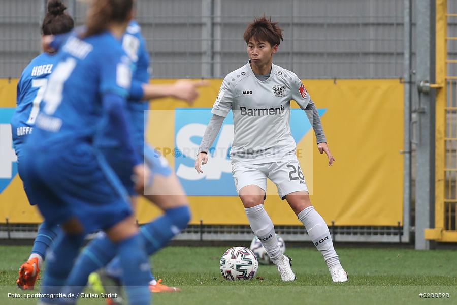 Mina Tanaka, Dietmar-Hopp-Stadion, Sinsheim, 07.02.2021, DFL, sport, action, Fussball, Deutschland, Februar 2021, Saison 2020/2021, B04, TSG, Bundesliga, FLYERALARM Frauen-Bundesliga, Frauen, FFBL, Bayer 04 Leverkusen, TSG 1899 Hoffenheim - Bild-ID: 2288398 Mina Tanaka, Dietmar-Hopp-Stadion, Sinsheim, 07.02.2021, DFL, sport, action, Fussball, Deutschland, Februar 2021, Saison 2020/2021, B04, TSG, Bundesliga, FLYERALARM Frauen-Bundesliga, Frauen, FFBL, Bayer 04 Leverkusen, TSG 1899 Hoffenheim - Bild-ID: 2288398