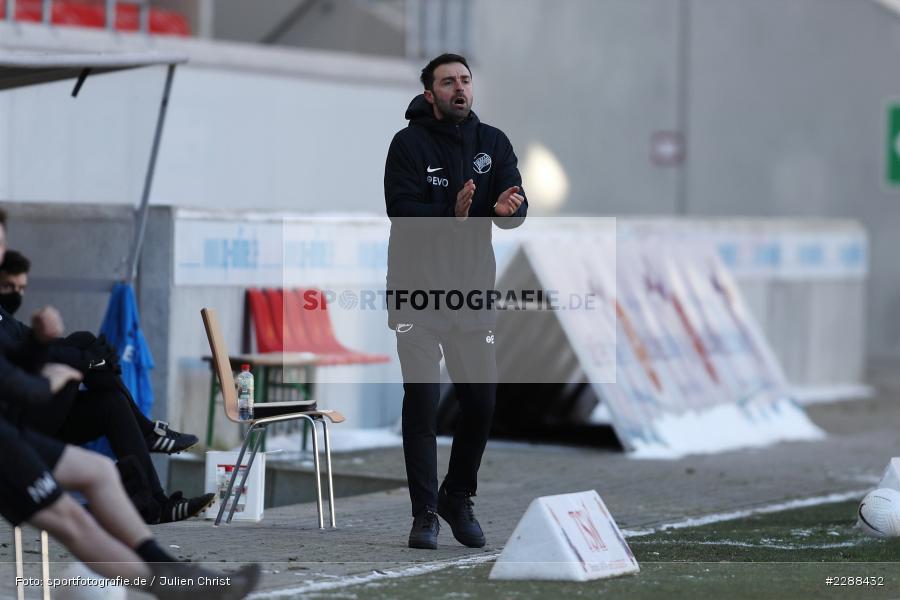 Hände, Arme, gestikuliert, Sreto Ristic, sport, action, Sparda-Bank-Hessen-Stadion, Saison 2020/2021, SG Sonnenhof Großaspach, Regionalliga Südwest, Regionalliga, Offenbach, OFC, Kickers Offenbach, Fussball, Februar 2021, Deutschland, DFL, 4. Liga, 13.02.2021 - Bild-ID: 2288432 Hände, Arme, gestikuliert, Sreto Ristic, sport, action, Sparda-Bank-Hessen-Stadion, Saison 2020/2021, SG Sonnenhof Großaspach, Regionalliga Südwest, Regionalliga, Offenbach, OFC, Kickers Offenbach, Fussball, Februar 2021, Deutschland, DFL, 4. Liga, 13.02.2021 - Bild-ID: 2288432