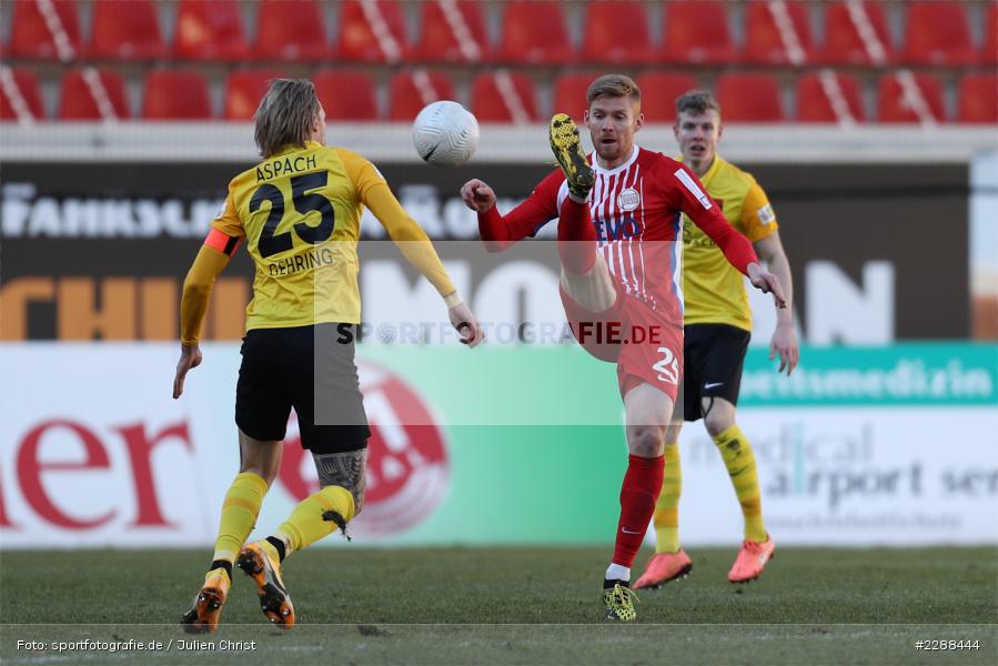 Kai Gehring, Mathias Fetsch, sport, action, Sparda-Bank-Hessen-Stadion, Saison 2020/2021, SG Sonnenhof Großaspach, Regionalliga Südwest, Regionalliga, Offenbach, OFC, Kickers Offenbach, Fussball, Februar 2021, Deutschland, DFL, 4. Liga, 13.02.2021 - Bild-ID: 2288444 Kai Gehring, Mathias Fetsch, sport, action, Sparda-Bank-Hessen-Stadion, Saison 2020/2021, SG Sonnenhof Großaspach, Regionalliga Südwest, Regionalliga, Offenbach, OFC, Kickers Offenbach, Fussball, Februar 2021, Deutschland, DFL, 4. Liga, 13.02.2021 - Bild-ID: 2288444