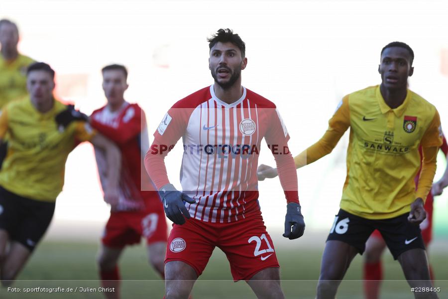 Elia Soriano, sport, action, Sparda-Bank-Hessen-Stadion, Saison 2020/2021, SG Sonnenhof Großaspach, Regionalliga Südwest, Regionalliga, Offenbach, OFC, Kickers Offenbach, Fussball, Februar 2021, Deutschland, DFL, 4. Liga, 13.02.2021 - Bild-ID: 2288465 Elia Soriano, sport, action, Sparda-Bank-Hessen-Stadion, Saison 2020/2021, SG Sonnenhof Großaspach, Regionalliga Südwest, Regionalliga, Offenbach, OFC, Kickers Offenbach, Fussball, Februar 2021, Deutschland, DFL, 4. Liga, 13.02.2021 - Bild-ID: 2288465