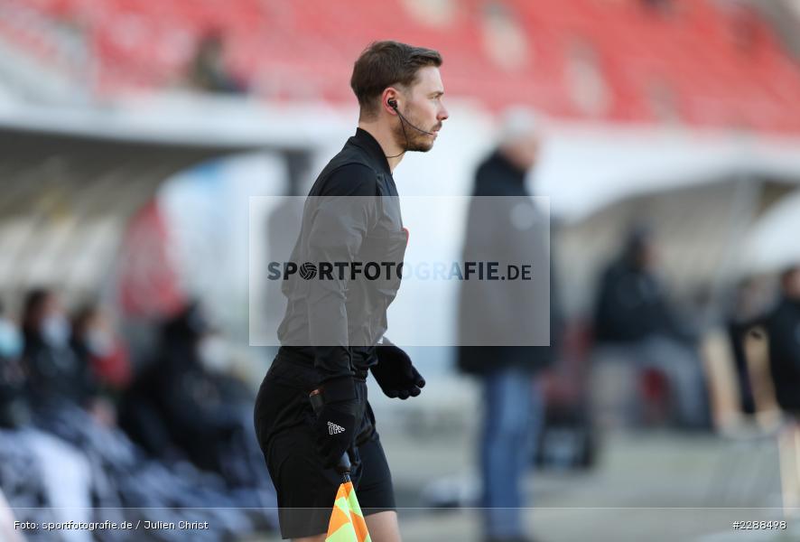 Schiedsrichter, Michel Lehmann, sport, action, Sparda-Bank-Hessen-Stadion, Saison 2020/2021, SG Sonnenhof Großaspach, Regionalliga Südwest, Regionalliga, Offenbach, OFC, Kickers Offenbach, Fussball, Februar 2021, Deutschland, DFL, 4. Liga, 13.02.2021 - Bild-ID: 2288498 Schiedsrichter, Michel Lehmann, sport, action, Sparda-Bank-Hessen-Stadion, Saison 2020/2021, SG Sonnenhof Großaspach, Regionalliga Südwest, Regionalliga, Offenbach, OFC, Kickers Offenbach, Fussball, Februar 2021, Deutschland, DFL, 4. Liga, 13.02.2021 - Bild-ID: 2288498