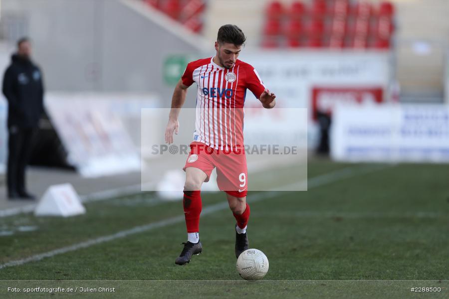 Serkan Firat, sport, action, Sparda-Bank-Hessen-Stadion, Saison 2020/2021, SG Sonnenhof Großaspach, Regionalliga Südwest, Regionalliga, Offenbach, OFC, Kickers Offenbach, Fussball, Februar 2021, Deutschland, DFL, 4. Liga, 13.02.2021 - Bild-ID: 2288500 Serkan Firat, sport, action, Sparda-Bank-Hessen-Stadion, Saison 2020/2021, SG Sonnenhof Großaspach, Regionalliga Südwest, Regionalliga, Offenbach, OFC, Kickers Offenbach, Fussball, Februar 2021, Deutschland, DFL, 4. Liga, 13.02.2021 - Bild-ID: 2288500