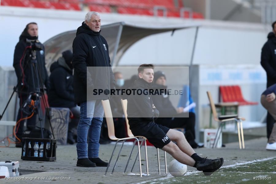 Trainer, Nils Weiler, Hans-Jürgen Boysen, sport, action, Sparda-Bank-Hessen-Stadion, Saison 2020/2021, SG Sonnenhof Großaspach, Regionalliga Südwest, Regionalliga, Offenbach, OFC, Kickers Offenbach, Fussball, Februar 2021, Deutschland, DFL, 4. Liga, 13.02.2021 - Bild-ID: 2288505 Trainer, Nils Weiler, Hans-Jürgen Boysen, sport, action, Sparda-Bank-Hessen-Stadion, Saison 2020/2021, SG Sonnenhof Großaspach, Regionalliga Südwest, Regionalliga, Offenbach, OFC, Kickers Offenbach, Fussball, Februar 2021, Deutschland, DFL, 4. Liga, 13.02.2021 - Bild-ID: 2288505
