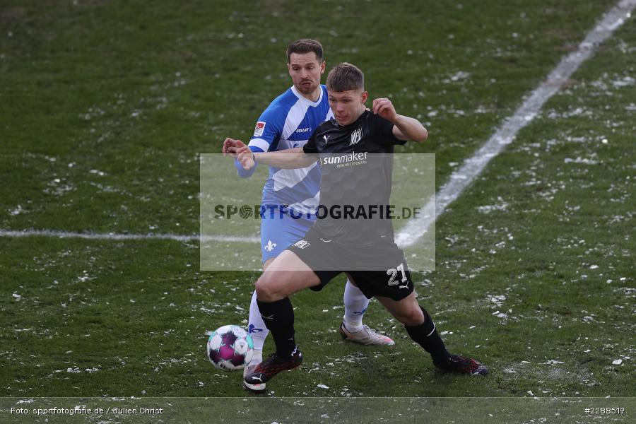 Immanuel Höhn, Luc Ihorst, Merck-Stadion, Darmstadt, 14.02.2021, DFL, sport, action, Fussball, Deutschland, Februar 2021, Saison 2020/2021, OSN, D98, Bundesliga, 2. Bundesliga, VfL Osnabrück, SV Darmstadt 98 - Bild-ID: 2288519 Immanuel Höhn, Luc Ihorst, Merck-Stadion, Darmstadt, 14.02.2021, DFL, sport, action, Fussball, Deutschland, Februar 2021, Saison 2020/2021, OSN, D98, Bundesliga, 2. Bundesliga, VfL Osnabrück, SV Darmstadt 98 - Bild-ID: 2288519
