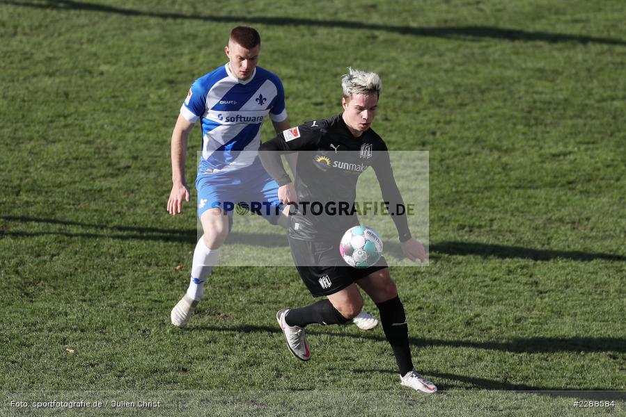 Lars Lukas Mai, Niklas Schmidt, Merck-Stadion, Darmstadt, 14.02.2021, DFL, sport, action, Fussball, Deutschland, Februar 2021, Saison 2020/2021, OSN, D98, Bundesliga, 2. Bundesliga, VfL Osnabrück, SV Darmstadt 98 - Bild-ID: 2288584 Lars Lukas Mai, Niklas Schmidt, Merck-Stadion, Darmstadt, 14.02.2021, DFL, sport, action, Fussball, Deutschland, Februar 2021, Saison 2020/2021, OSN, D98, Bundesliga, 2. Bundesliga, VfL Osnabrück, SV Darmstadt 98 - Bild-ID: 2288584