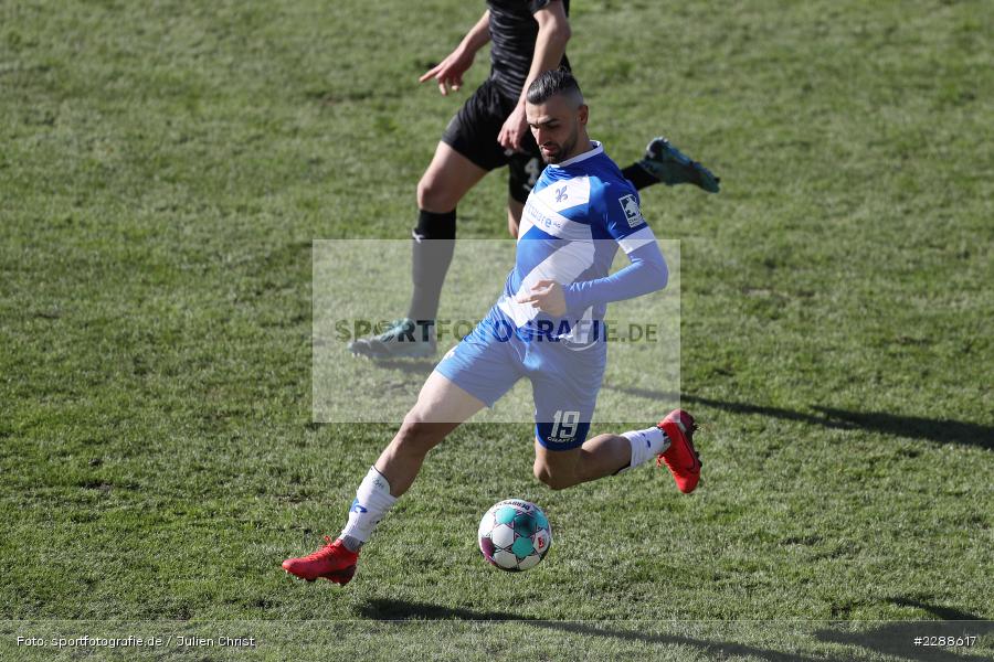 Serdar Dursun, Merck-Stadion, Darmstadt, 14.02.2021, DFL, sport, action, Fussball, Deutschland, Februar 2021, Saison 2020/2021, OSN, D98, Bundesliga, 2. Bundesliga, VfL Osnabrück, SV Darmstadt 98 - Bild-ID: 2288617