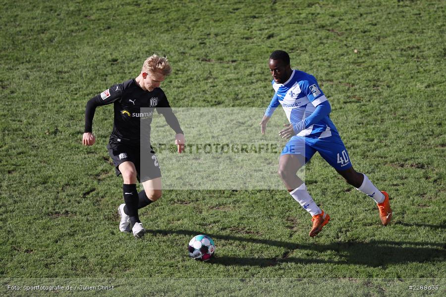 Erich Berko, Bryan Henning, Merck-Stadion, Darmstadt, 14.02.2021, DFL, sport, action, Fussball, Deutschland, Februar 2021, Saison 2020/2021, OSN, D98, Bundesliga, 2. Bundesliga, VfL Osnabrück, SV Darmstadt 98 - Bild-ID: 2288633