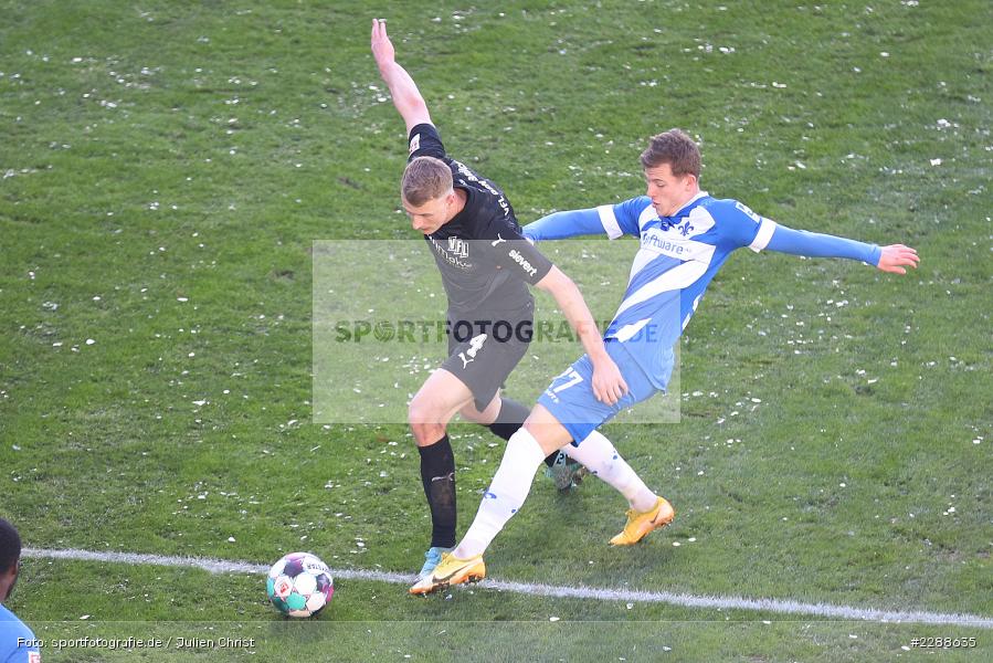 Lukas Gugganig, Tim Skarke, Merck-Stadion, Darmstadt, 14.02.2021, DFL, sport, action, Fussball, Deutschland, Februar 2021, Saison 2020/2021, OSN, D98, Bundesliga, 2. Bundesliga, VfL Osnabrück, SV Darmstadt 98 - Bild-ID: 2288635 Lukas Gugganig, Tim Skarke, Merck-Stadion, Darmstadt, 14.02.2021, DFL, sport, action, Fussball, Deutschland, Februar 2021, Saison 2020/2021, OSN, D98, Bundesliga, 2. Bundesliga, VfL Osnabrück, SV Darmstadt 98 - Bild-ID: 2288635