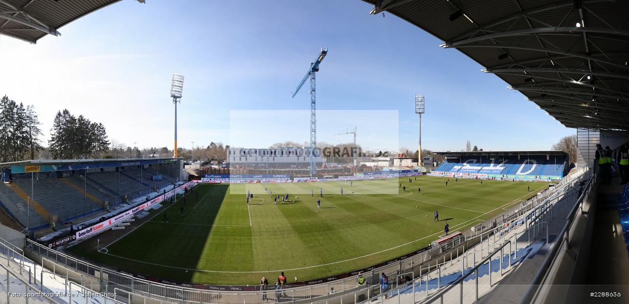 Überblick, Sonne, Panorama, Merck-Stadion, Darmstadt, 14.02.2021, DFL, sport, action, Fussball, Deutschland, Februar 2021, Saison 2020/2021, OSN, D98, Bundesliga, 2. Bundesliga, VfL Osnabrück, SV Darmstadt 98 - Bild-ID: 2288636 Überblick, Sonne, Panorama, Merck-Stadion, Darmstadt, 14.02.2021, DFL, sport, action, Fussball, Deutschland, Februar 2021, Saison 2020/2021, OSN, D98, Bundesliga, 2. Bundesliga, VfL Osnabrück, SV Darmstadt 98 - Bild-ID: 2288636