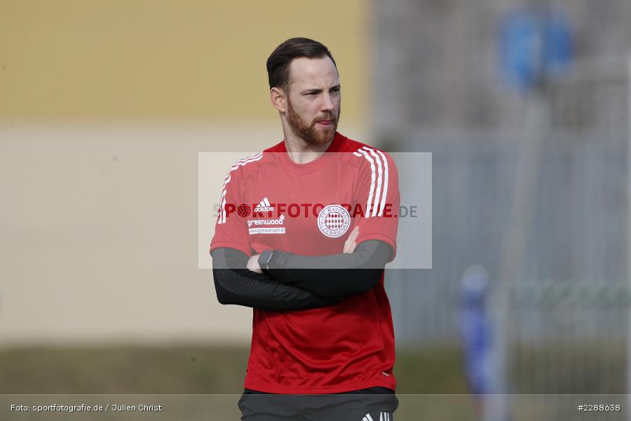 Trainer, Fabian Bäcker, Kunstrasenplatz, Alzenau, 20.02.2021, DFL, sport, action, Fussball, Deutschland, Februar 2021, Saison 2020/2021, FCA, FCB, 4. Liga, Regionalliga, Regionalliga Südwest, FC-Astoria Walldorf, FC Bayern Alzenau - Bild-ID: 2288638