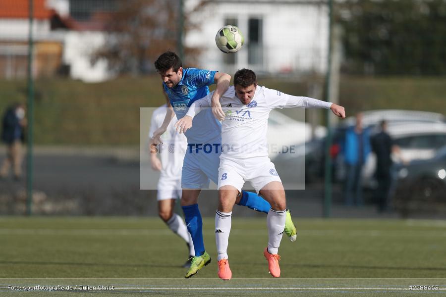Nico Hillenbrand, Kreso Ljubicic, Kunstrasenplatz, Alzenau, 20.02.2021, DFL, sport, action, Fussball, Deutschland, Februar 2021, Saison 2020/2021, FCA, FCB, 4. Liga, Regionalliga, Regionalliga Südwest, FC-Astoria Walldorf, FC Bayern Alzenau - Bild-ID: 2288653 Nico Hillenbrand, Kreso Ljubicic, Kunstrasenplatz, Alzenau, 20.02.2021, DFL, sport, action, Fussball, Deutschland, Februar 2021, Saison 2020/2021, FCA, FCB, 4. Liga, Regionalliga, Regionalliga Südwest, FC-Astoria Walldorf, FC Bayern Alzenau - Bild-ID: 2288653