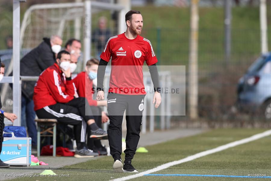 gibt Anweisungen, Fabian Bäcker, Kunstrasenplatz, Alzenau, 20.02.2021, DFL, sport, action, Fussball, Deutschland, Februar 2021, Saison 2020/2021, FCA, FCB, 4. Liga, Regionalliga, Regionalliga Südwest, FC-Astoria Walldorf, FC Bayern Alzenau - Bild-ID: 2288664 gibt Anweisungen, Fabian Bäcker, Kunstrasenplatz, Alzenau, 20.02.2021, DFL, sport, action, Fussball, Deutschland, Februar 2021, Saison 2020/2021, FCA, FCB, 4. Liga, Regionalliga, Regionalliga Südwest, FC-Astoria Walldorf, FC Bayern Alzenau - Bild-ID: 2288664