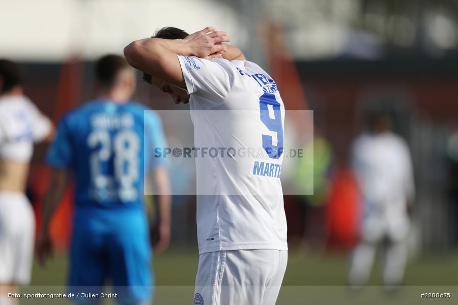enttäuscht, Michael Martin, Kunstrasenplatz, Alzenau, 20.02.2021, DFL, sport, action, Fussball, Deutschland, Februar 2021, Saison 2020/2021, FCA, FCB, 4. Liga, Regionalliga, Regionalliga Südwest, FC-Astoria Walldorf, FC Bayern Alzenau - Bild-ID: 2288675 enttäuscht, Michael Martin, Kunstrasenplatz, Alzenau, 20.02.2021, DFL, sport, action, Fussball, Deutschland, Februar 2021, Saison 2020/2021, FCA, FCB, 4. Liga, Regionalliga, Regionalliga Südwest, FC-Astoria Walldorf, FC Bayern Alzenau - Bild-ID: 2288675