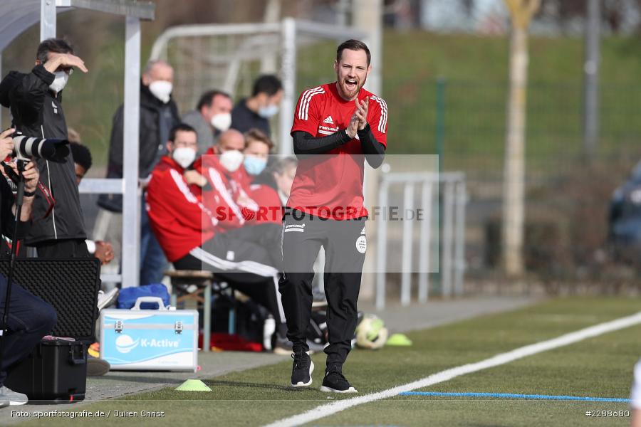gibt Anweisungen, Hände, Arme, gestikuliert, Fabian Bäcker, Kunstrasenplatz, Alzenau, 20.02.2021, DFL, sport, action, Fussball, Deutschland, Februar 2021, Saison 2020/2021, FCA, FCB, 4. Liga, Regionalliga, Regionalliga Südwest, FC-Astoria Walldorf, FC Bayern Alzenau - Bild-ID: 2288680 gibt Anweisungen, Hände, Arme, gestikuliert, Fabian Bäcker, Kunstrasenplatz, Alzenau, 20.02.2021, DFL, sport, action, Fussball, Deutschland, Februar 2021, Saison 2020/2021, FCA, FCB, 4. Liga, Regionalliga, Regionalliga Südwest, FC-Astoria Walldorf, FC Bayern Alzenau - Bild-ID: 2288680