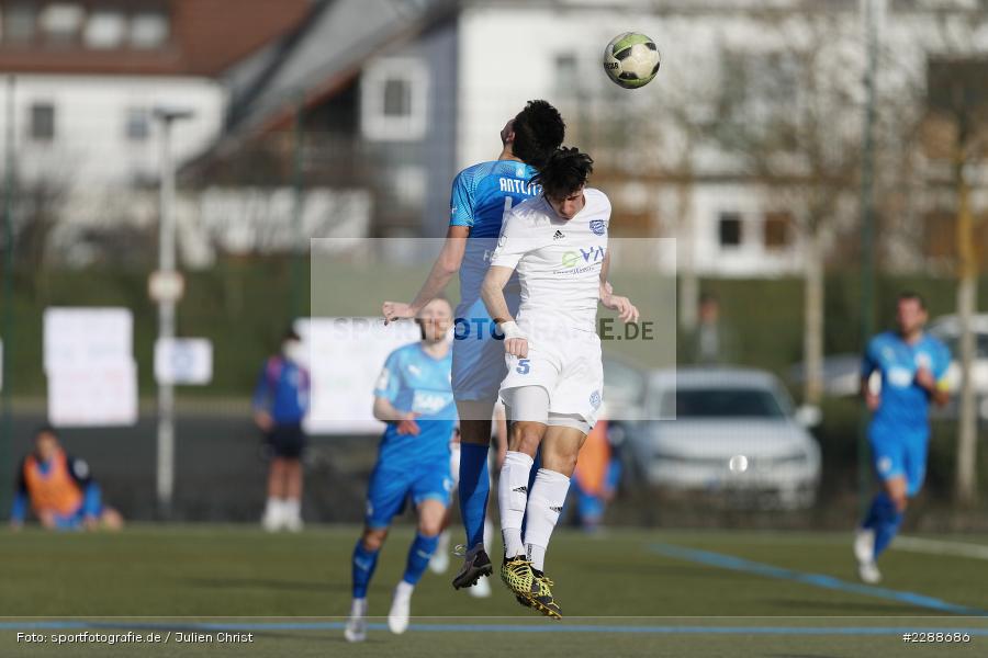 Niklas Antlitz, Lukas Mazagg, Kunstrasenplatz, Alzenau, 20.02.2021, DFL, sport, action, Fussball, Deutschland, Februar 2021, Saison 2020/2021, FCA, FCB, 4. Liga, Regionalliga, Regionalliga Südwest, FC-Astoria Walldorf, FC Bayern Alzenau - Bild-ID: 2288686 Niklas Antlitz, Lukas Mazagg, Kunstrasenplatz, Alzenau, 20.02.2021, DFL, sport, action, Fussball, Deutschland, Februar 2021, Saison 2020/2021, FCA, FCB, 4. Liga, Regionalliga, Regionalliga Südwest, FC-Astoria Walldorf, FC Bayern Alzenau - Bild-ID: 2288686