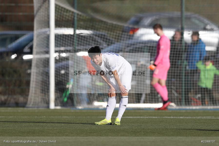 enttäuscht, Mingi Kang, Kunstrasenplatz, Alzenau, 20.02.2021, DFL, sport, action, Fussball, Deutschland, Februar 2021, Saison 2020/2021, FCA, FCB, 4. Liga, Regionalliga, Regionalliga Südwest, FC-Astoria Walldorf, FC Bayern Alzenau - Bild-ID: 2288707 enttäuscht, Mingi Kang, Kunstrasenplatz, Alzenau, 20.02.2021, DFL, sport, action, Fussball, Deutschland, Februar 2021, Saison 2020/2021, FCA, FCB, 4. Liga, Regionalliga, Regionalliga Südwest, FC-Astoria Walldorf, FC Bayern Alzenau - Bild-ID: 2288707