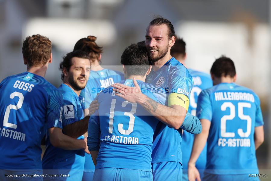 Emotionen, Torjubel, Max Müller, Giuseppe Burgio, Kunstrasenplatz, Alzenau, 20.02.2021, DFL, sport, action, Fussball, Deutschland, Februar 2021, Saison 2020/2021, FCA, FCB, 4. Liga, Regionalliga, Regionalliga Südwest, FC-Astoria Walldorf, FC Bayern Alzenau - Bild-ID: 2288726 Emotionen, Torjubel, Max Müller, Giuseppe Burgio, Kunstrasenplatz, Alzenau, 20.02.2021, DFL, sport, action, Fussball, Deutschland, Februar 2021, Saison 2020/2021, FCA, FCB, 4. Liga, Regionalliga, Regionalliga Südwest, FC-Astoria Walldorf, FC Bayern Alzenau - Bild-ID: 2288726