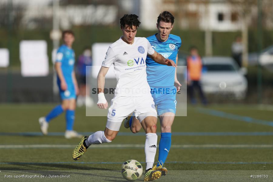 Lukas Mazagg, Kunstrasenplatz, Alzenau, 20.02.2021, DFL, sport, action, Fussball, Deutschland, Februar 2021, Saison 2020/2021, FCA, FCB, 4. Liga, Regionalliga, Regionalliga Südwest, FC-Astoria Walldorf, FC Bayern Alzenau - Bild-ID: 2288730 Lukas Mazagg, Kunstrasenplatz, Alzenau, 20.02.2021, DFL, sport, action, Fussball, Deutschland, Februar 2021, Saison 2020/2021, FCA, FCB, 4. Liga, Regionalliga, Regionalliga Südwest, FC-Astoria Walldorf, FC Bayern Alzenau - Bild-ID: 2288730