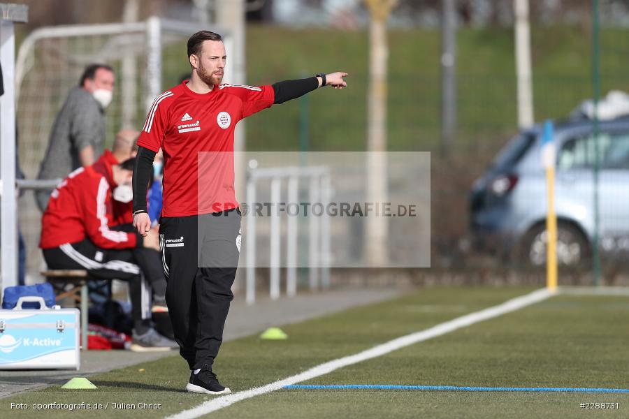 gibt Anweisungen, Hände, Arme, gestikuliert, Fabian Bäcker, Kunstrasenplatz, Alzenau, 20.02.2021, DFL, sport, action, Fussball, Deutschland, Februar 2021, Saison 2020/2021, FCA, FCB, 4. Liga, Regionalliga, Regionalliga Südwest, FC-Astoria Walldorf, FC Bayern Alzenau - Bild-ID: 2288731 gibt Anweisungen, Hände, Arme, gestikuliert, Fabian Bäcker, Kunstrasenplatz, Alzenau, 20.02.2021, DFL, sport, action, Fussball, Deutschland, Februar 2021, Saison 2020/2021, FCA, FCB, 4. Liga, Regionalliga, Regionalliga Südwest, FC-Astoria Walldorf, FC Bayern Alzenau - Bild-ID: 2288731
