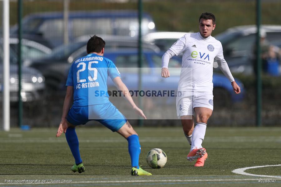 Nico Hillenbrand, Kreso Ljubicic, Kunstrasenplatz, Alzenau, 20.02.2021, DFL, sport, action, Fussball, Deutschland, Februar 2021, Saison 2020/2021, FCA, FCB, 4. Liga, Regionalliga, Regionalliga Südwest, FC-Astoria Walldorf, FC Bayern Alzenau - Bild-ID: 2288747 Nico Hillenbrand, Kreso Ljubicic, Kunstrasenplatz, Alzenau, 20.02.2021, DFL, sport, action, Fussball, Deutschland, Februar 2021, Saison 2020/2021, FCA, FCB, 4. Liga, Regionalliga, Regionalliga Südwest, FC-Astoria Walldorf, FC Bayern Alzenau - Bild-ID: 2288747